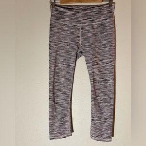 Fabletics striped 7/8 length tights